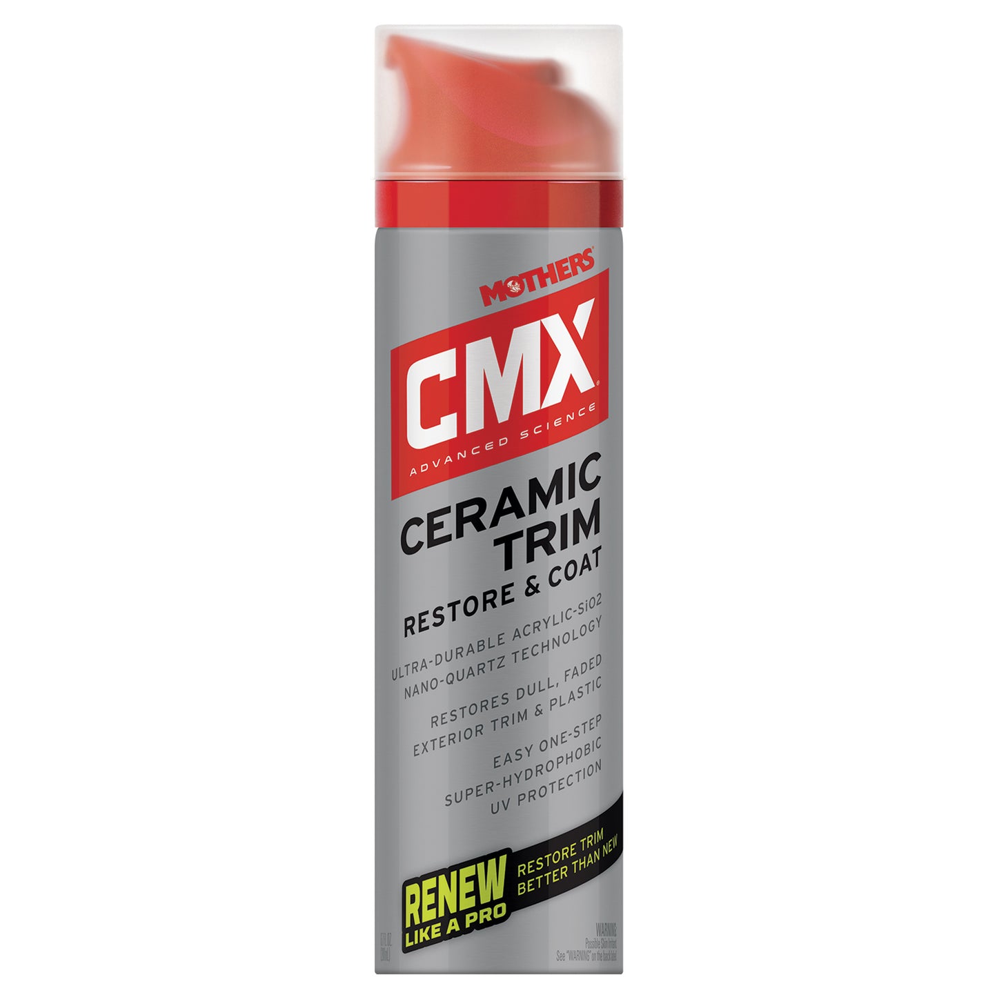 Mothers CMX Ceramic Trim Restore & Coat 200ml Interior Exterior Protectant