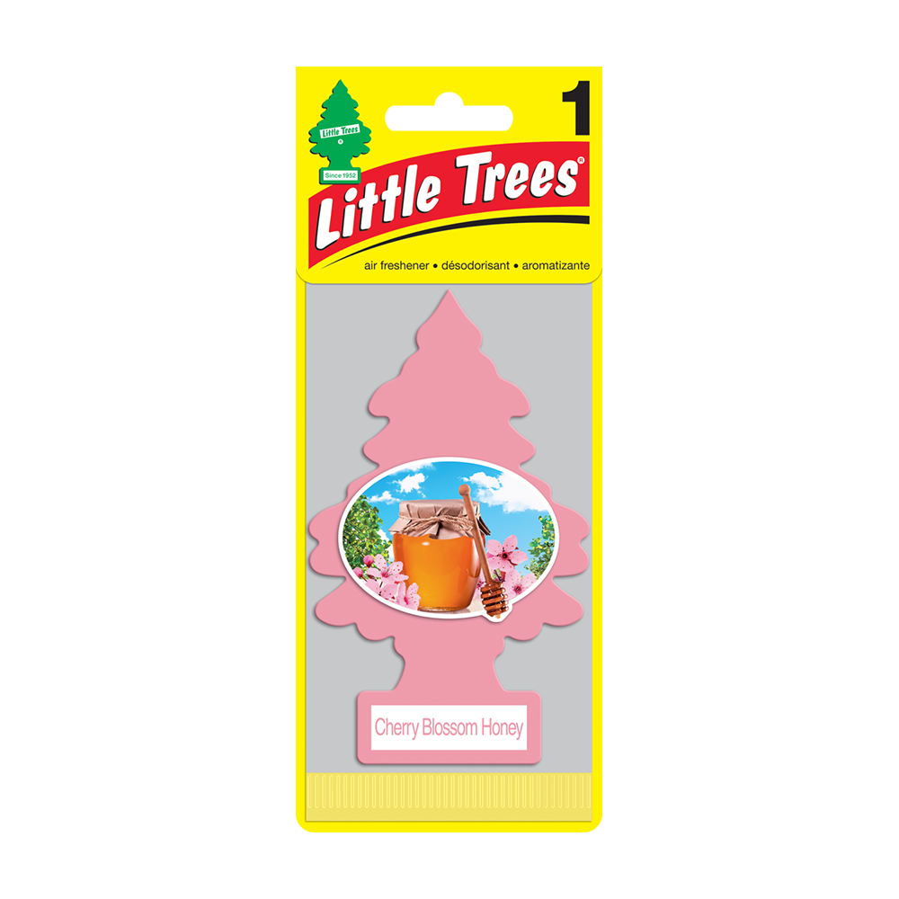 Little Trees Air Freshener - CHERRY BLOSSOM HONEY - Classic Hanging Car/Home/Office – AU Stock