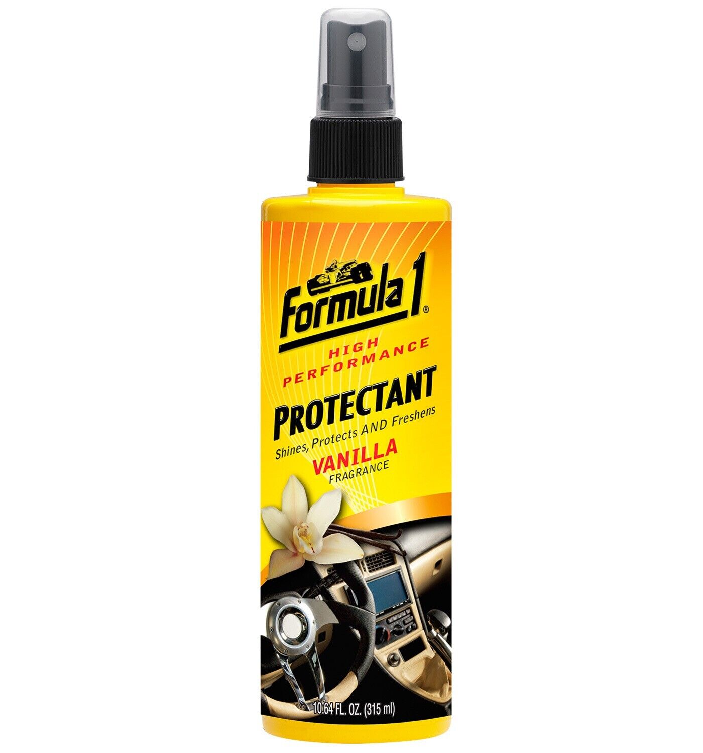 Formula 1 Fragranced Protectant 295ml – Cleans, Shines & Protects – Vanilla