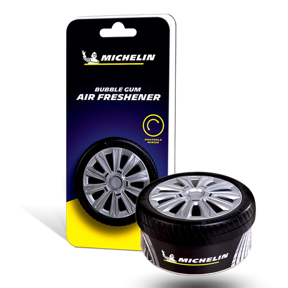 Michelin Bubble Gum Car Air Freshener Can 48g Adjustable Lid