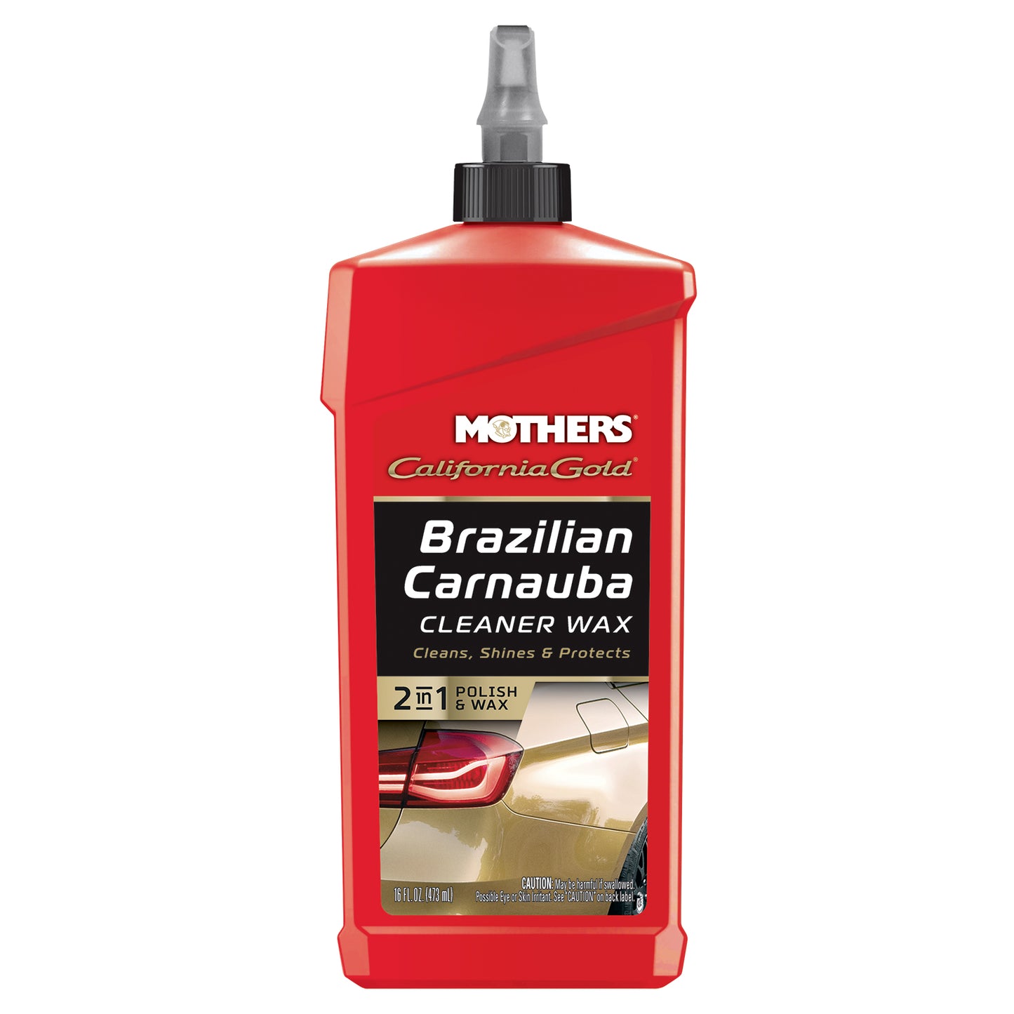 Mothers California Gold Brazilian Carnauba Cleaner Wax 473ml Liquid