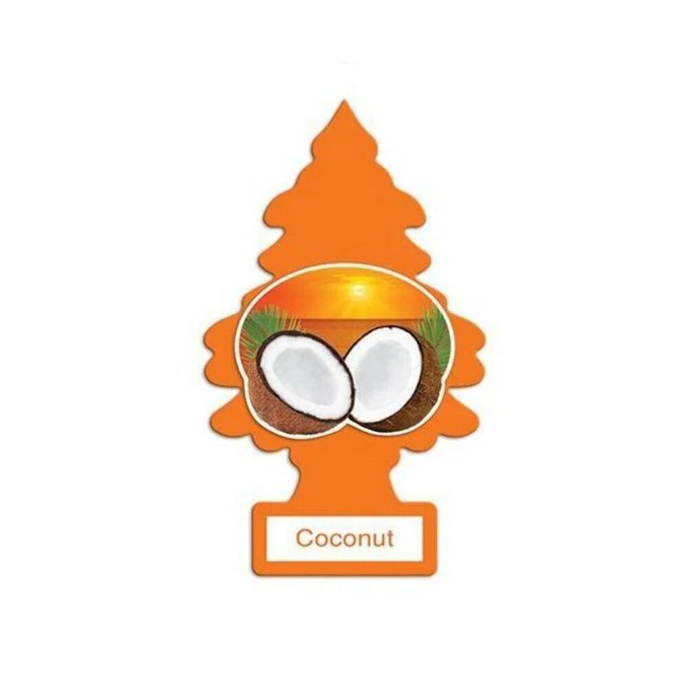 Little Trees Air Freshener - COCONUT - Classic Hanging Car/Home/Office – AU Stock