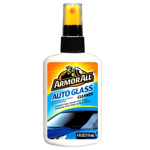 Armor All Glass Cleaner 4oz / 118ml (VPAA17234) – Removes Road Grime & Oil
