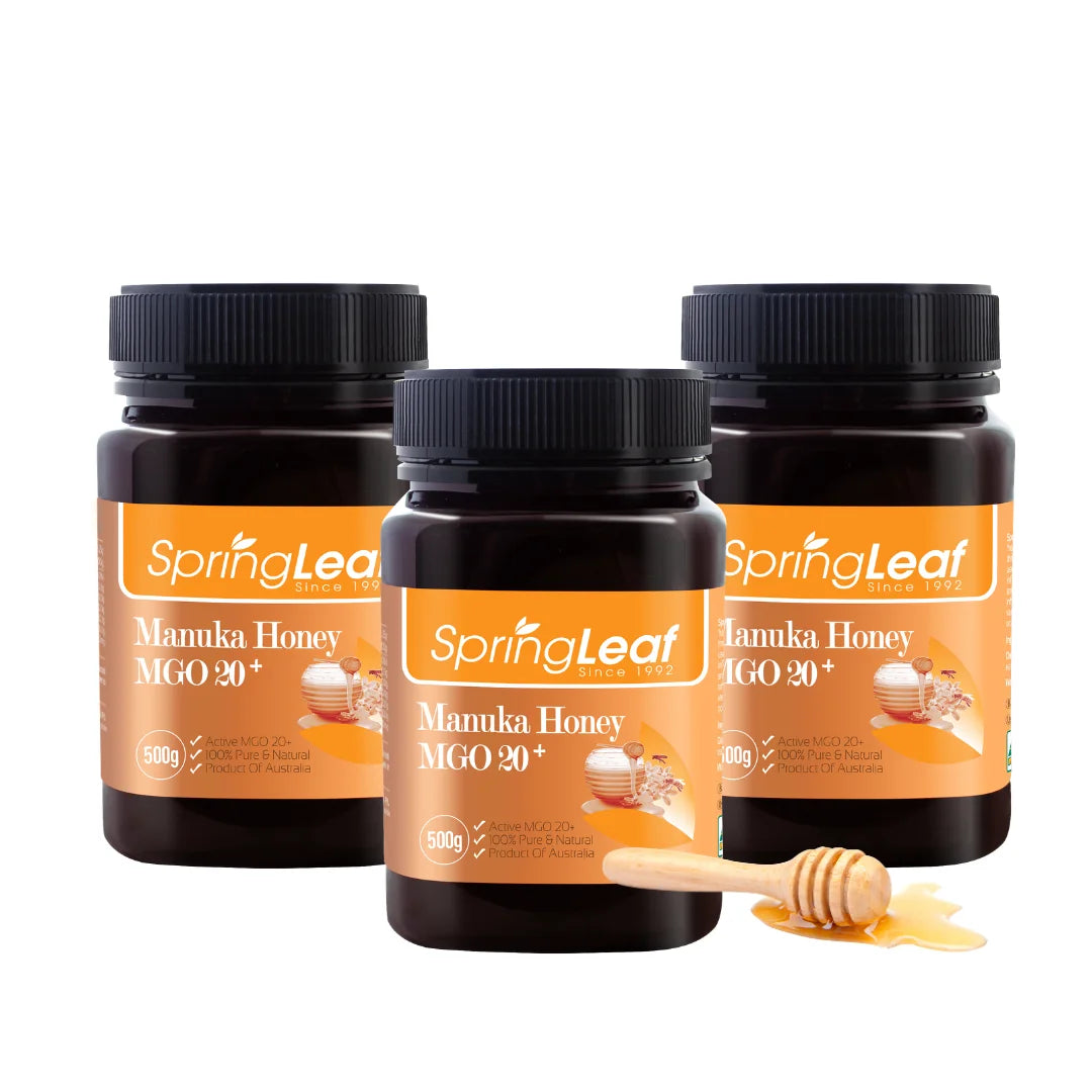 Homart SpringLeaf Manuka Honey MGO 20+ 500g