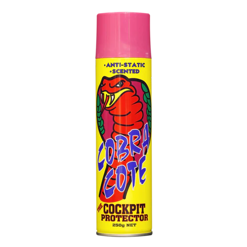 Cobra Cote Vinyl Protectant 250g – Anti-Static Musk Scent | Dash & Trim