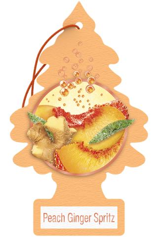 Little Trees Air Freshener - Peach Ginger Spritz - Car & Home & Office