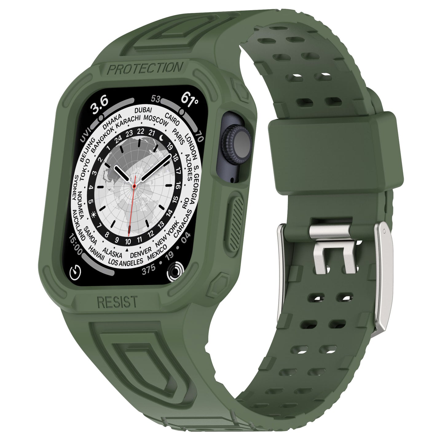 Compatible with Apple Watch Armonded Band Strap iWatch Ultra Series 3-8