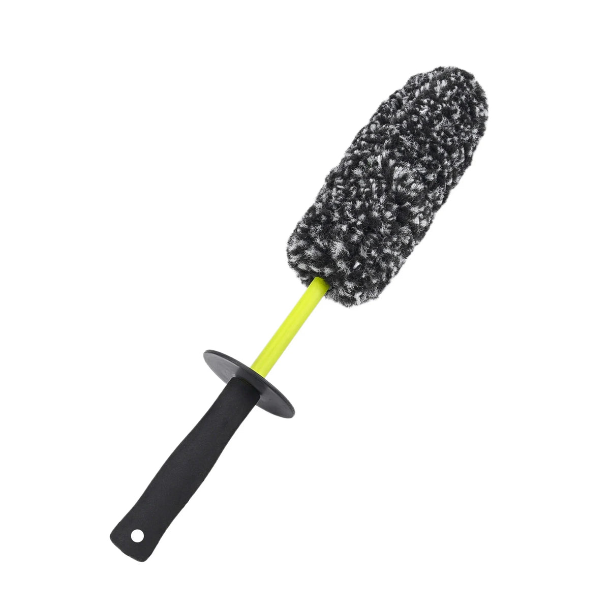 BEAR FORCE Gray-Green Wheel Rim Cleaning Brush,Non-Metal Soft Synthetic Wool Bristles, High Water Absorbency, for Car Wheels