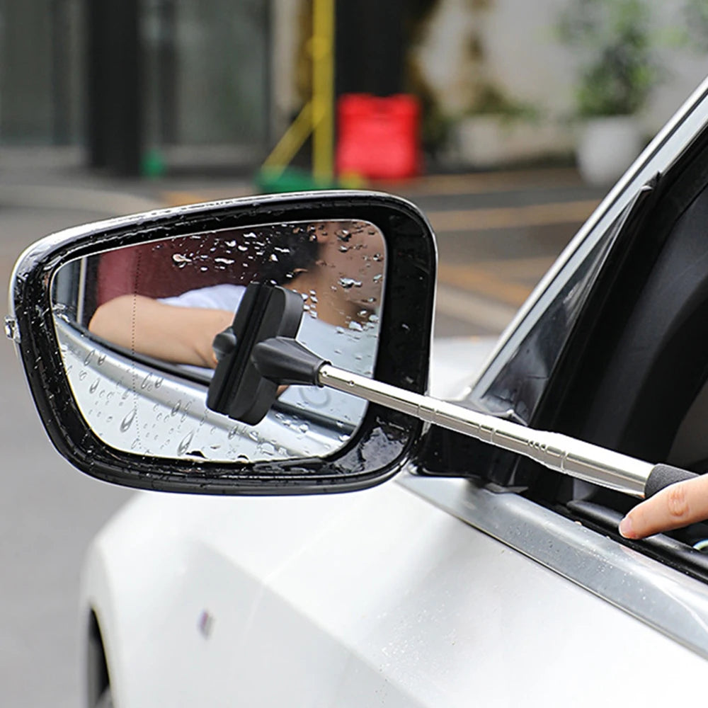 NEW Extendable SMALL Mini Home Car Glass Lights Window Mirror Wiper