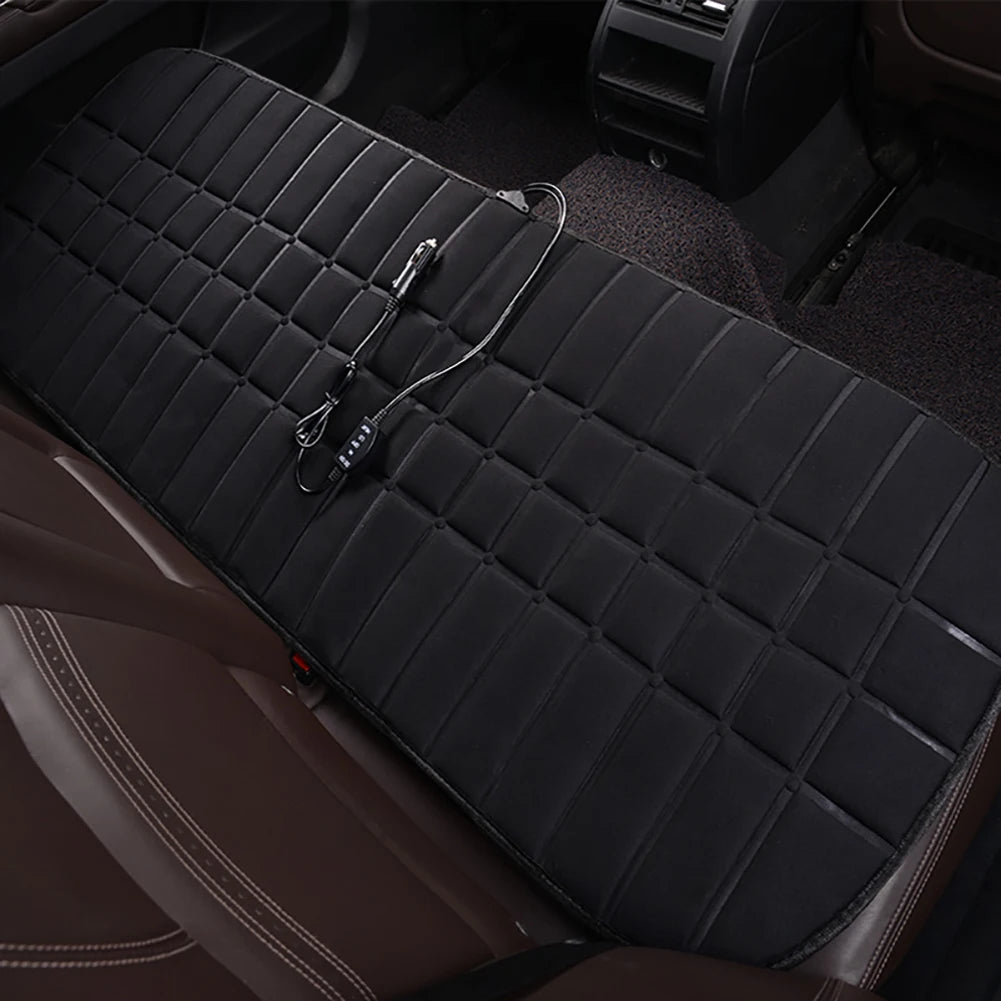 Electric Heating Protector Pad 5V USB Heated Car Seat Cover Protector 12V Front Rear Seat Pad Chair Cushion