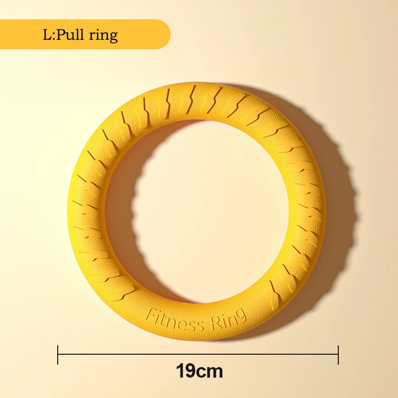 EVA Durable Dog Toys 4 Pack Flying Disc + Ball + Tug Rope for Puppy&Adult Dogs Chew-Proof Teeth Cleaning Set(2024 Best Seller)