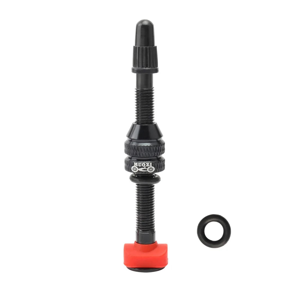 40/60mm Valve Stem for Road MTB Bicycle Tubeless Tires Brass Core AluminumAlloy Stem Tubeless Cycling Accessories