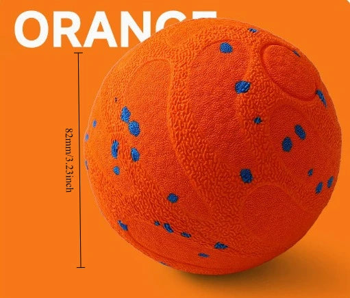 Smart Interactive Dog Toy Ball, Automatic Moving Rolling & Bouncing, Motion Activated E-TPU Dog Ball, Waterproof Chew Resistant