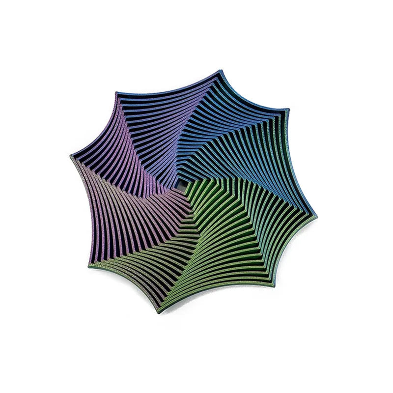 Octagonal Fidget Fidget Octagonal Toy 3D Printing Geometric Illusion Antistress Fidget Toys For Stress Sensory Party Games