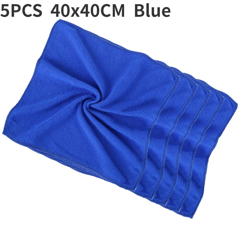 Microfiber Cleaning Cloths Lint Free Microfiber Cleaning Towel Cloths Reusable Cleaning Towels w/ Super Absorbent for Car Window