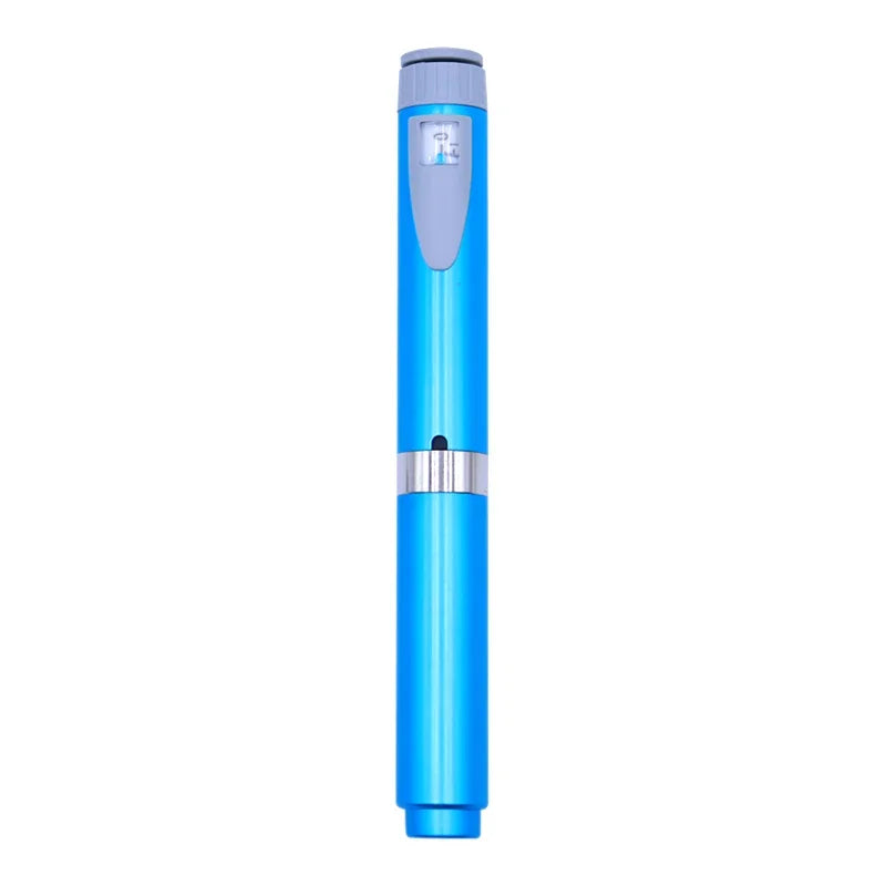 Metal Reusable V2 0-60IU Injection Pen with Pen case Adjustable 3ml Cartridge Injector Pen