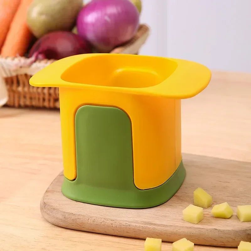 Multifunctional Vegetable Chopper Hand Pressure Onion Diced French Fries Cutter Kitchen Gadget Cucumber Slicer Kitchen Tools