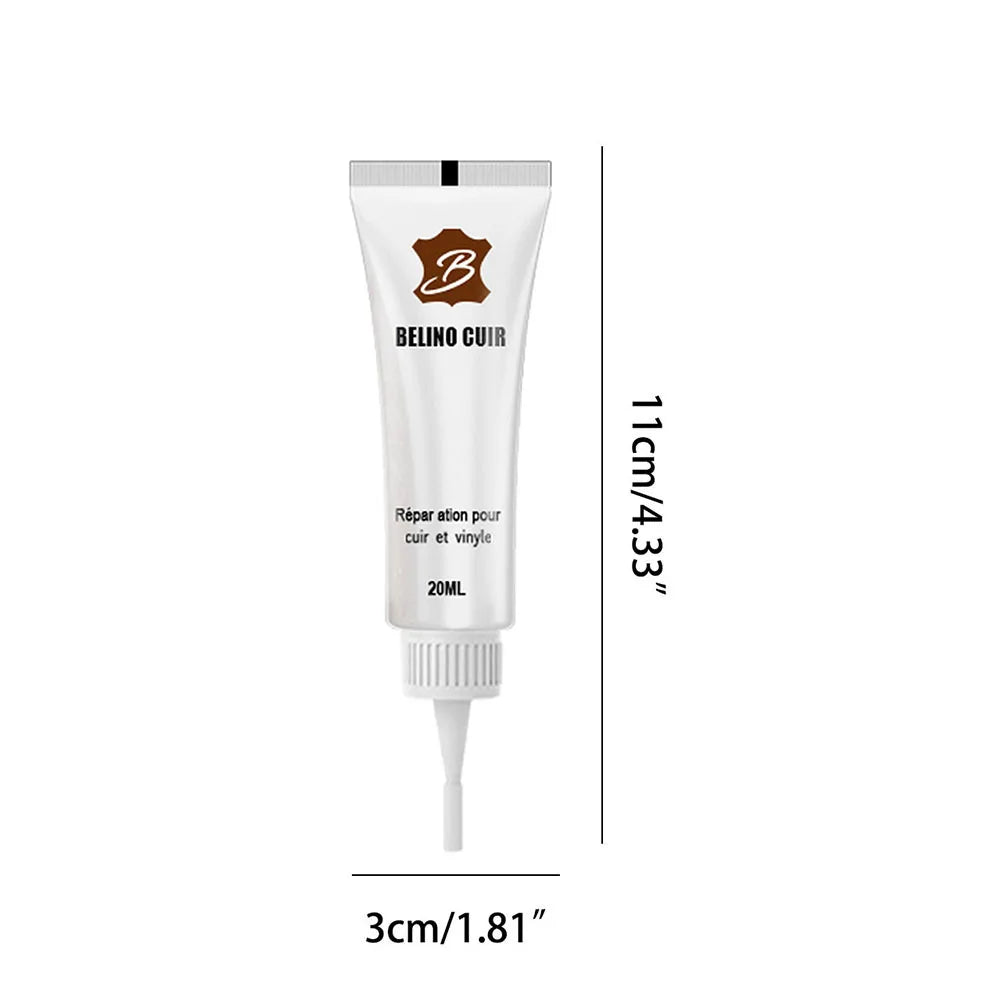 20ML Leather Scratch Cracks Filler Gel Home Car Auto Sofa Seat Leather Complementary Gel Paster Cleaner Tools