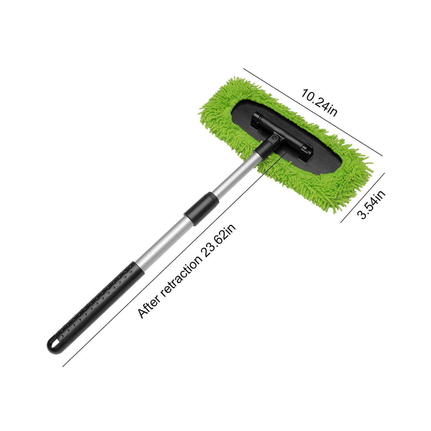Car Cleaning Brush for Windshield Telescopic Defogging Cleaner Dust Remover Tool Auto Windscreen Cleaning Brush for Car Mirrors