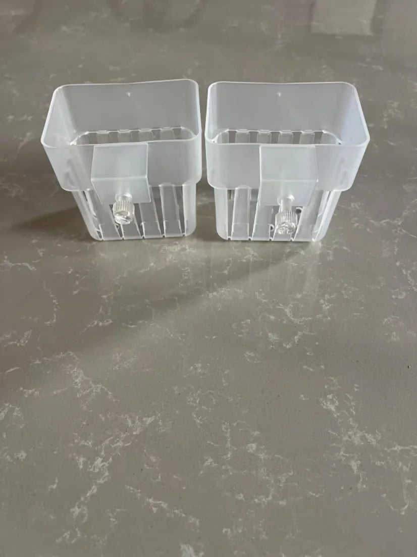 1PC Hydroponic Planting Cup Household Water Grass Planting Cup Wall Mounted High Transparent Fish Tank Landscape Decoration