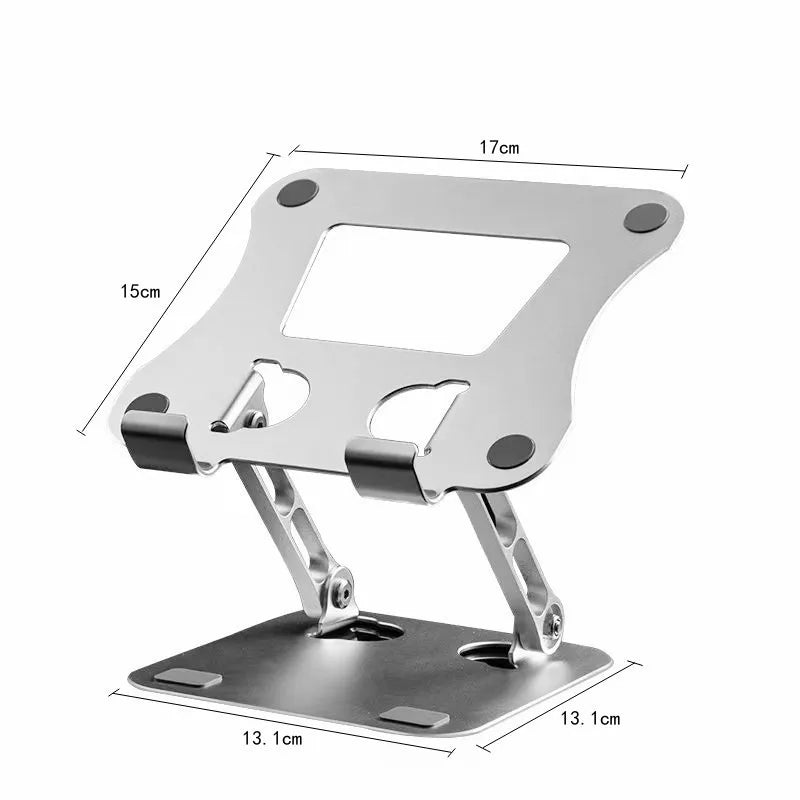 Phone Tablet Stand Adjustable Aluminum Alloy Laptop Tablet up to 17" Laptop Portable Folding Stand Cooling Stand Support