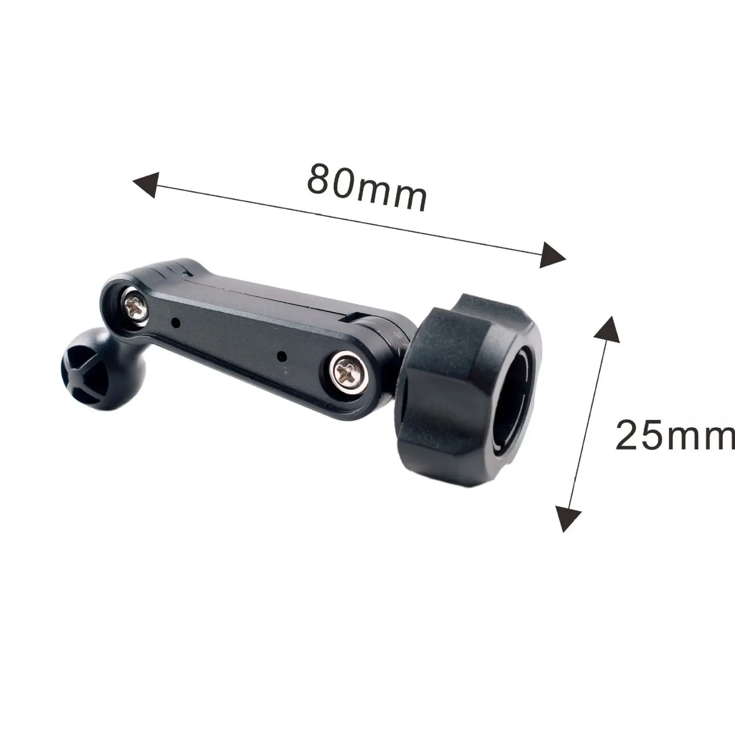 Car Phone Holder Extension Rod Air Outlet Display Adapter Extension Arm Modification Accessories 17mm Universal Ball Head