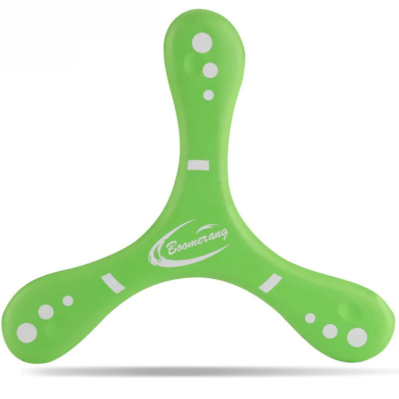 Children Soft Boomerang Toy Three-leaf Cross Outdoor Flying Disc Games Adult-kids Interactive Sports Toys for Decompression Gift