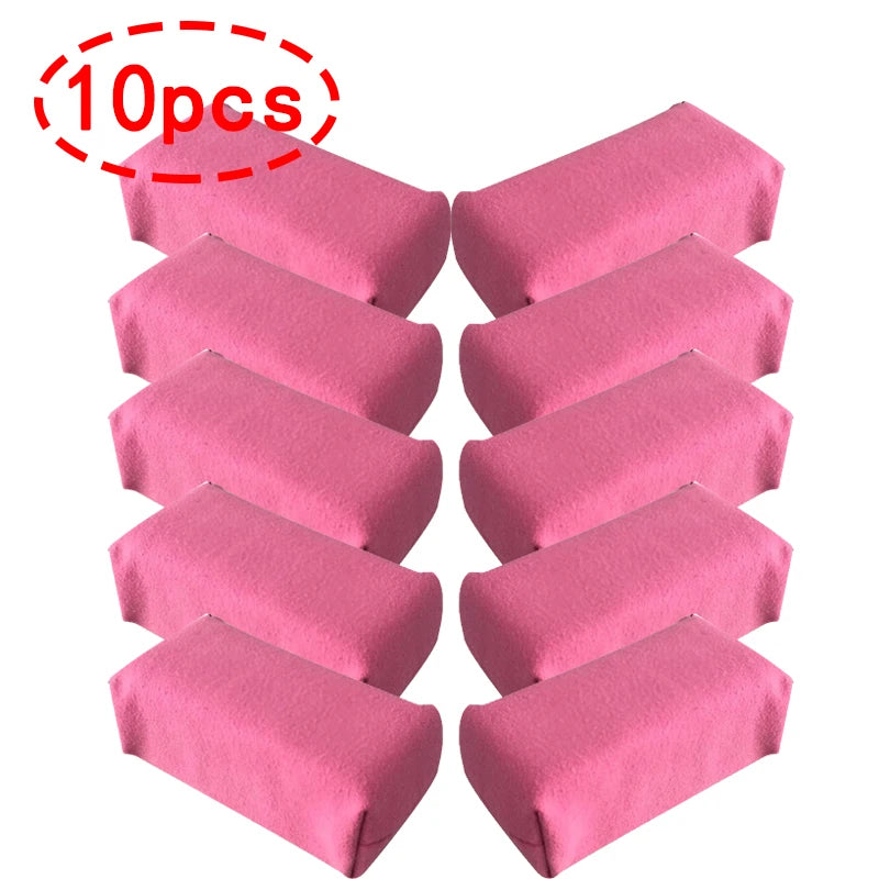 10pcs Microfiber Applicator Pad All Purpose Ceramic Microfiber Suede Coating Applicator Sponge Pads Car Detailing Tools