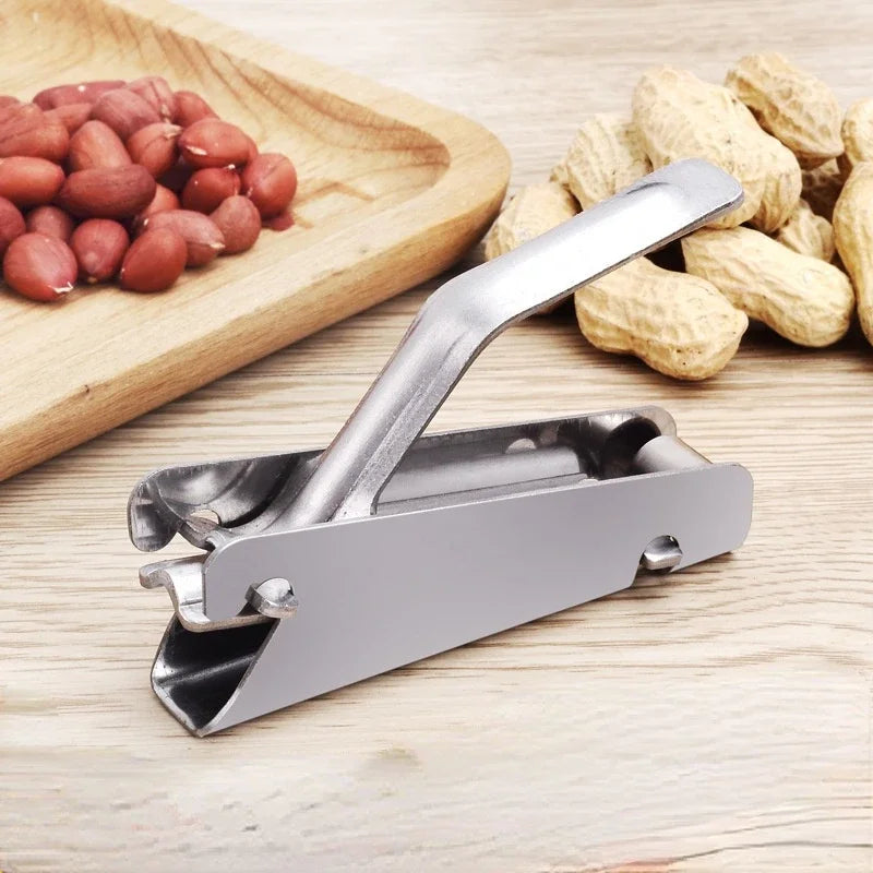 Stainless Steel Melon Seeds Sheller Nuts Opener Plier Clamp Pistachio Walnut Pine Opener Sunflower Seeds Peeler Kitchen 2030