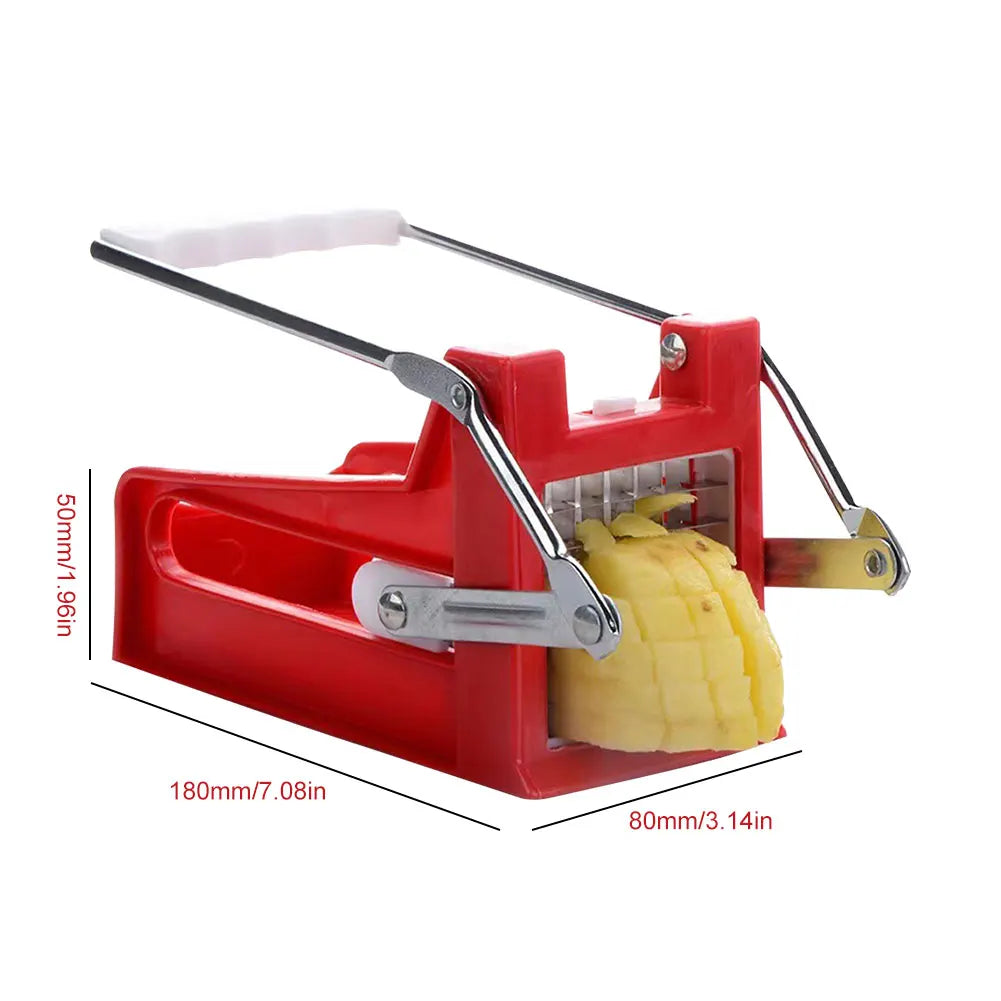 Stainless Steel Potato Dicer Slicer Machine Commercial Vegetable Chopper for Restaurant Home Kitchen for Potato Carrot Cucumbers