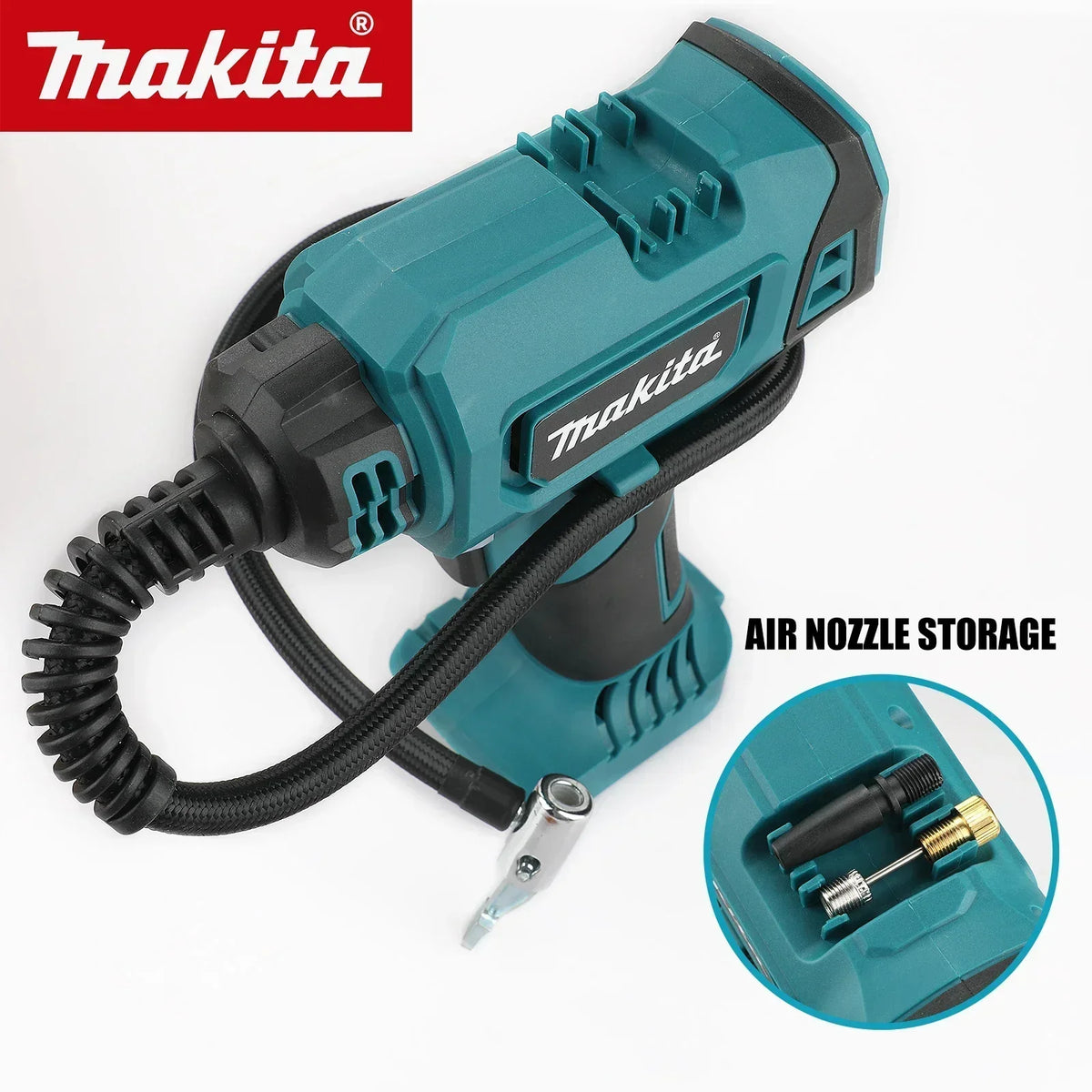 NEW 2026 Makita DYS60 Automatic Air Pump,Cordless Tire Inflator,Lightweight Compressor,Makita 18V Battery Compatible