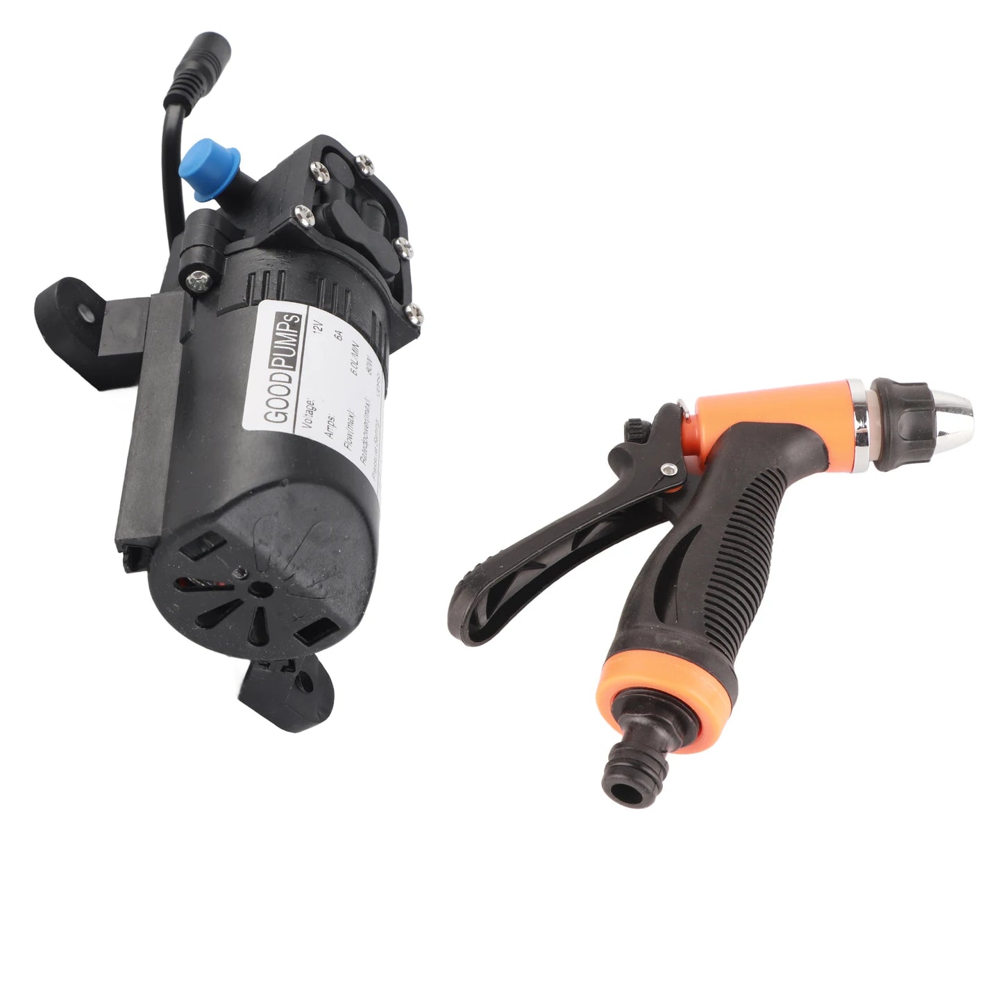 12V Car Cleaning Machine High Pressure Electric Car Washer Cleaning Machine Water Pump Trigger Spray Gun Washing Kit