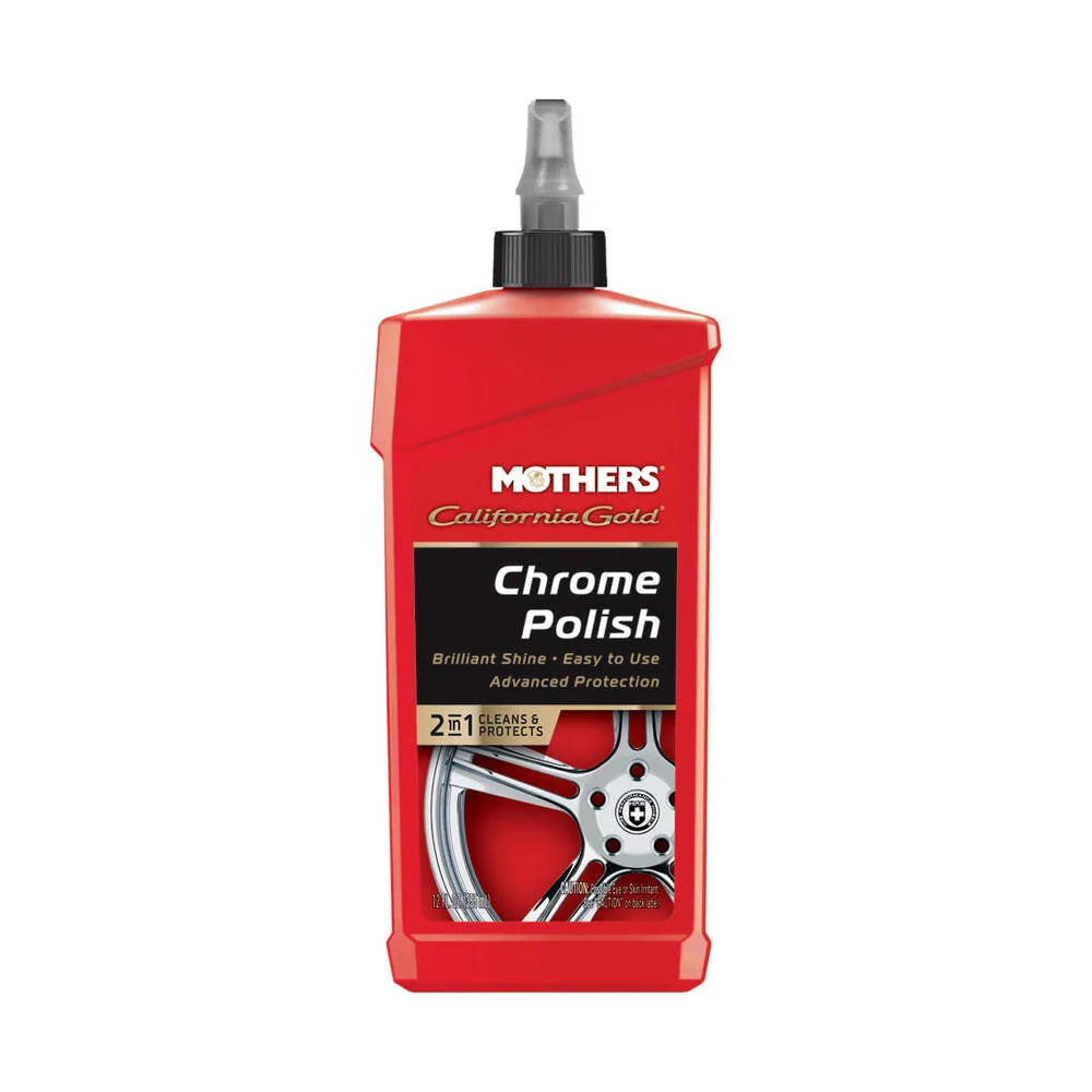 Mothers California Gold Chrome Polish 355ml Restore & Protect