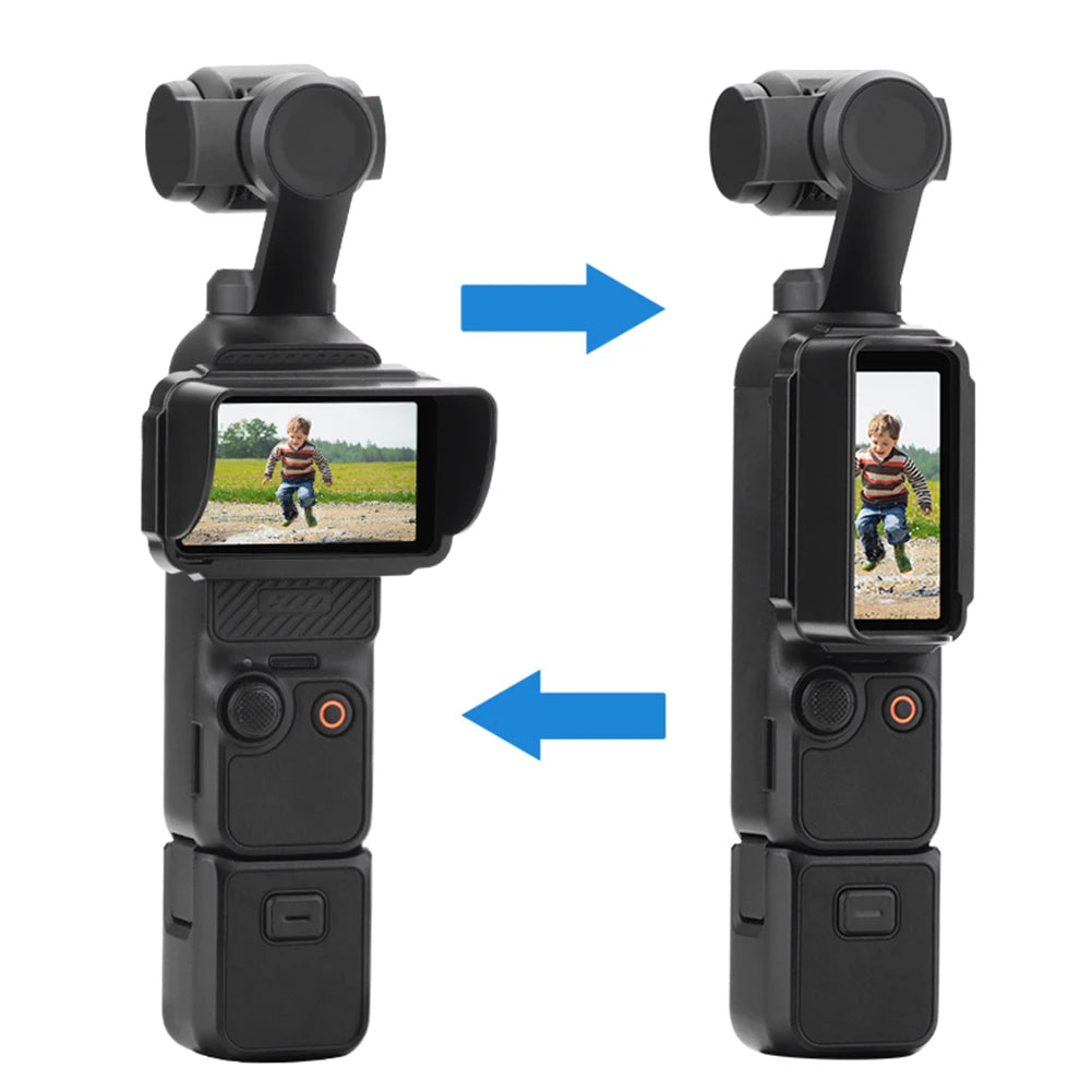 Sun Shade Quickly Release Sunshade Hood Light Shielding Sun Shade Cover Camera Accessories Screen Sunhood for DJI Osmo Pocket 3