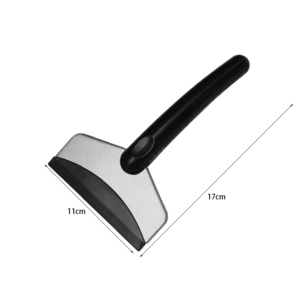 Stainless Steel Frost Removal Portable Snow Shovel Windshield Ice Scraper for Car Windshield