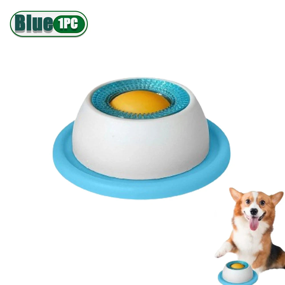 Mental Stimulation Licking Mat Slow Feeder Puzzle Toy for Dogs Cats Promotes Calmness Prevents Gulping Non Tip Design for Meals