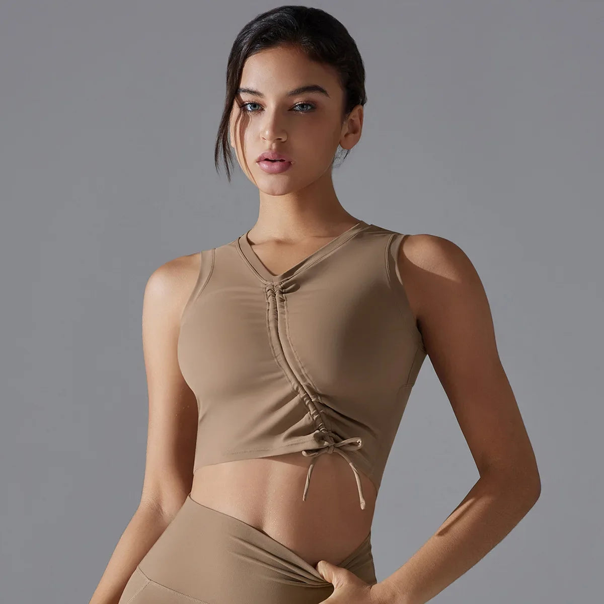 Solid Tight Sports Bras For Women 2025 Women's Fitness Underwear Sportswear Woman Gym Push Up Female Crop Tops Yoga Clothes