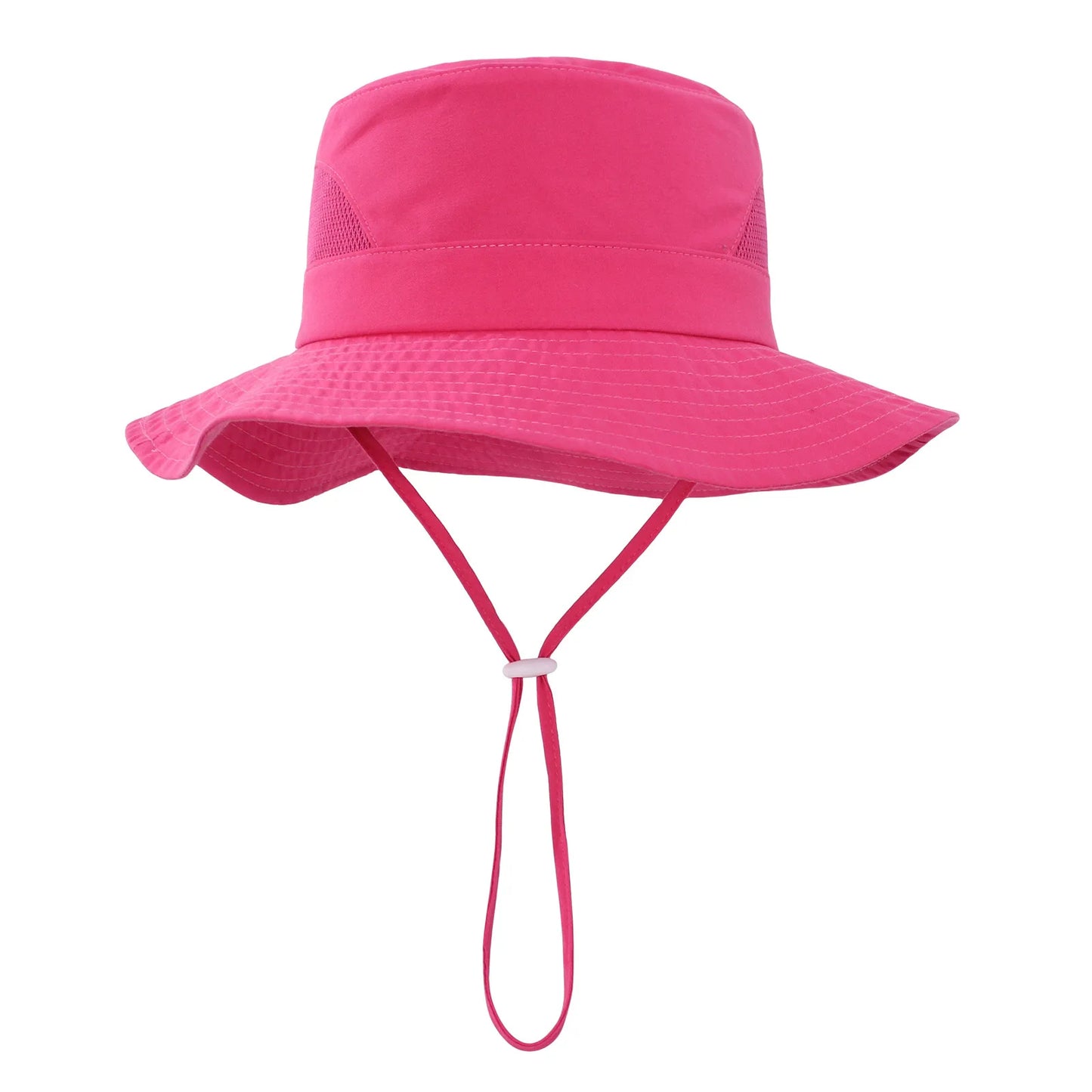 Children's Fisherman Hats for 3 Months To 10 Years Old, Summer Outdoor Sun Protection and UV-blocking Sun Hats, Mesh Breathable