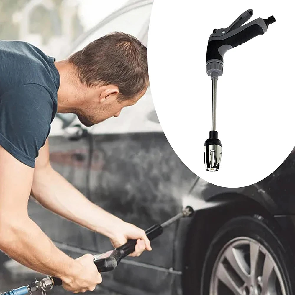 High Pressure Car Wash Water Gun Garden Water Pipe Nozzle Multifunctional Watering Tool Powerful Cleaning For Cars and Gardens