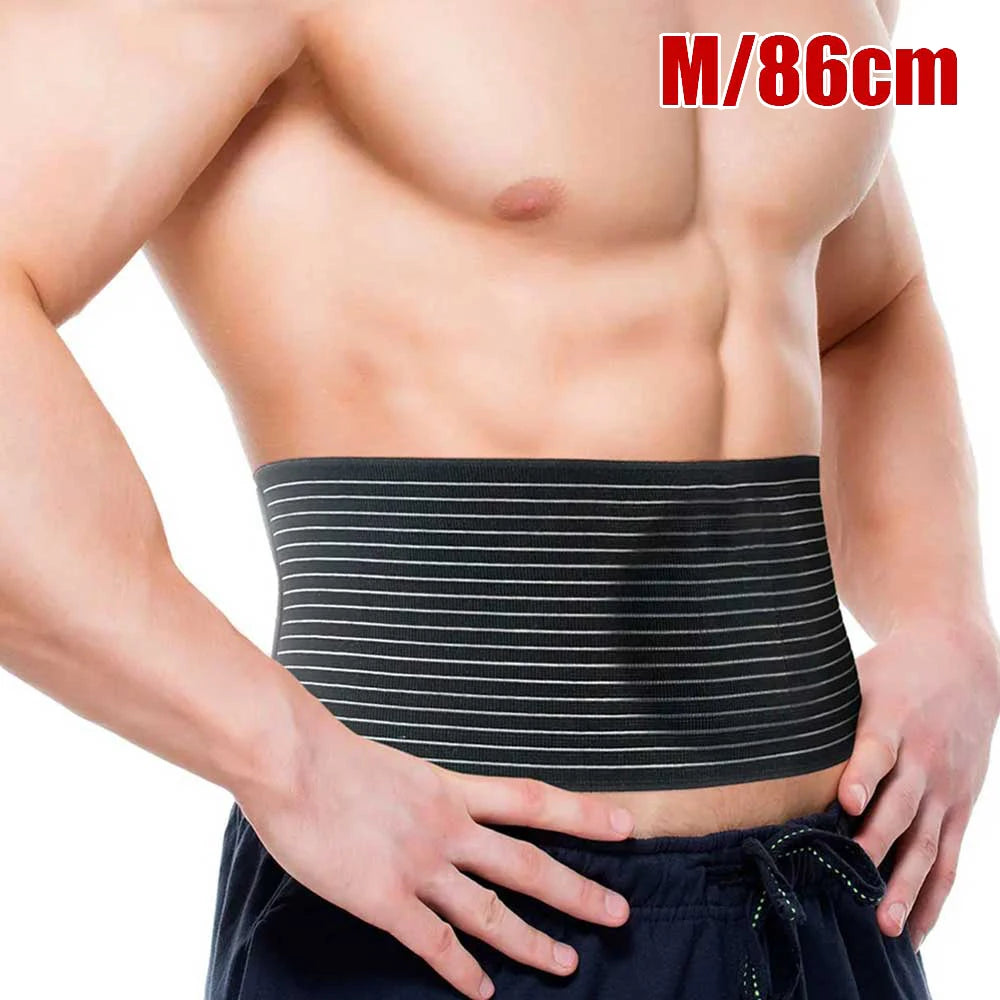 Premium Umbilical Hernia Belt Abdominal Binder with Hernia Support Pad, Navel Ventral Epigastric Incisional Belly Button Hernias