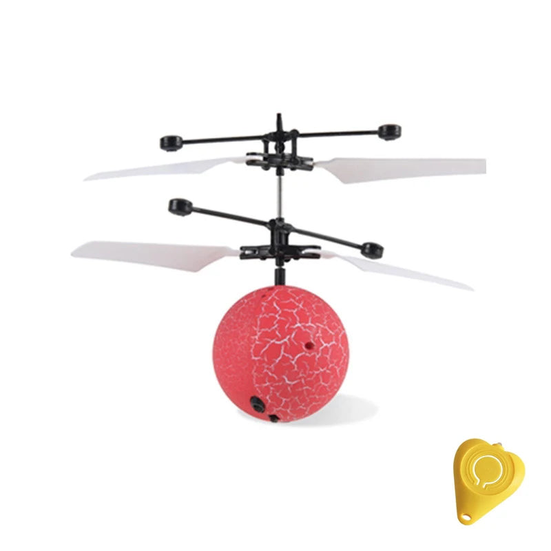 Kid Fly Ball Mini RC Drone Toys Creative Children Helicopter Electronic Infrared Induction Aircraft Fly Toy Boy Birthday Gift