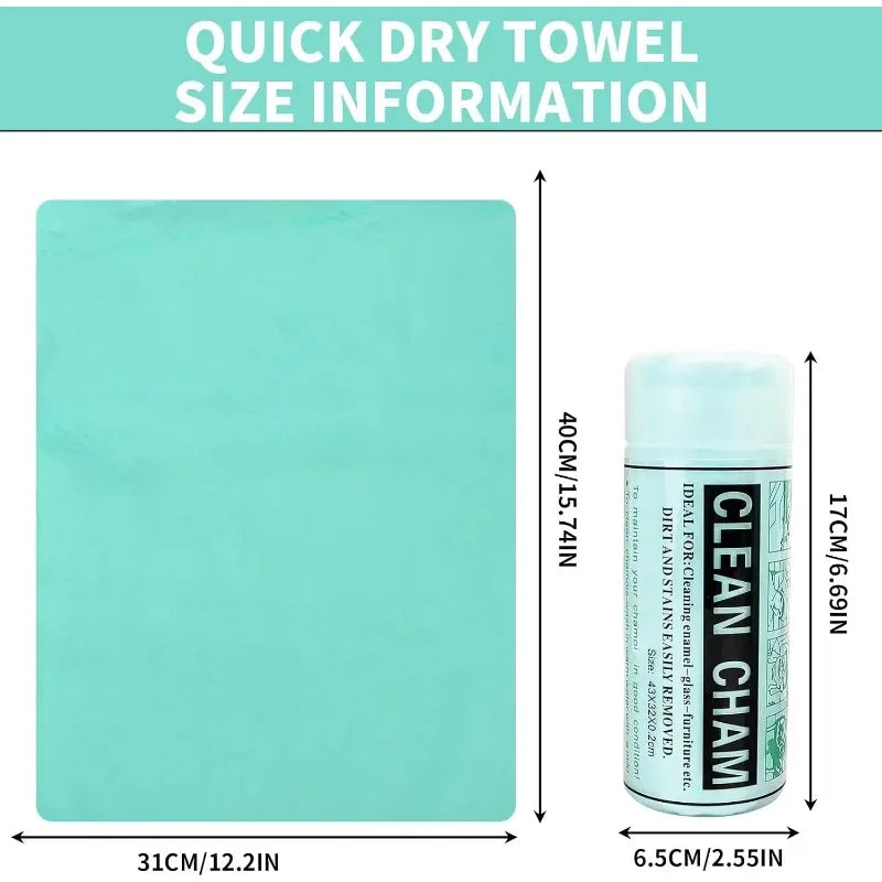 Super Absorbent Car Wash Towel Auto Care Suede Chamois Towels Car Cleaning Towel Wash Cloth Car Cleaning Tools Auto Accessories