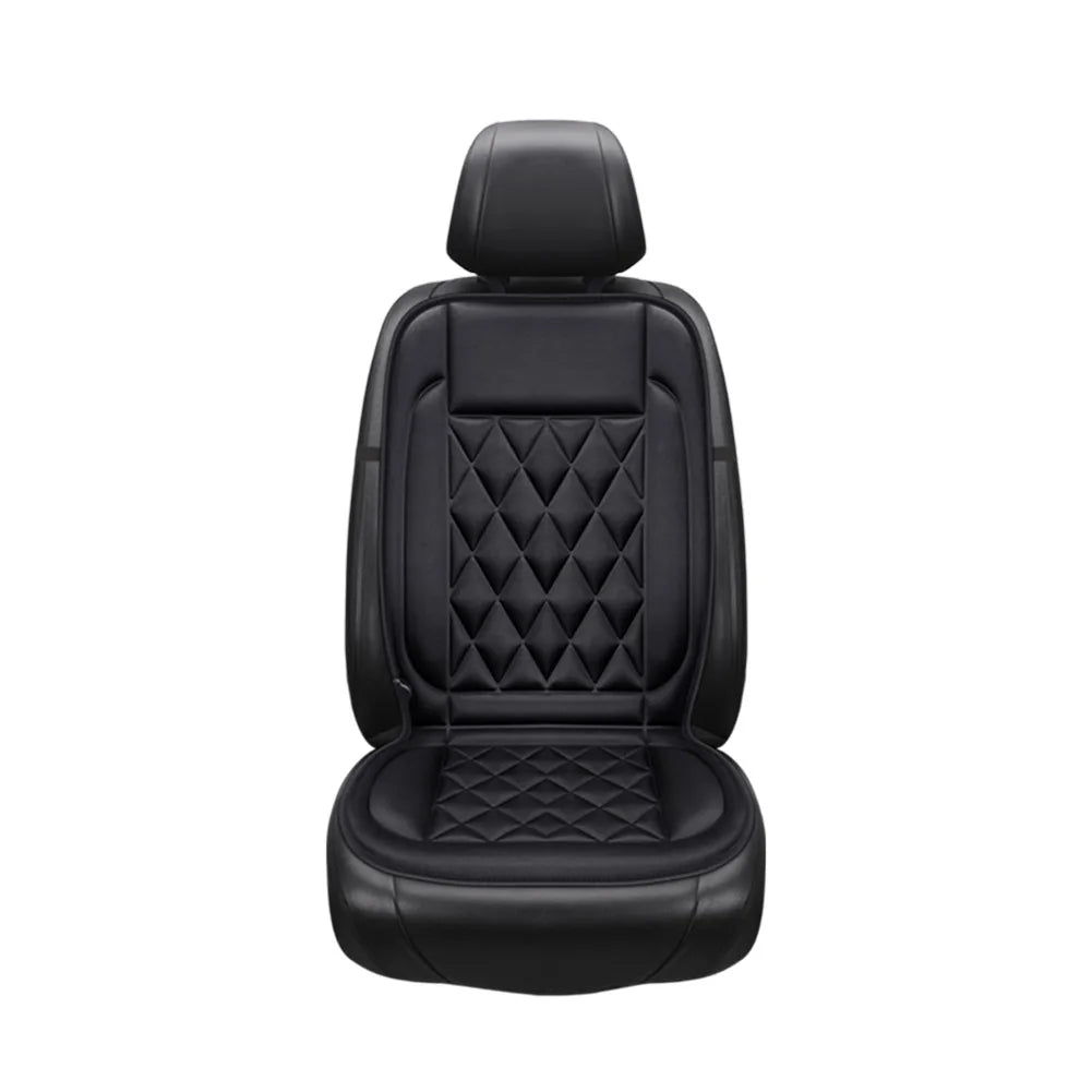 12V Heated Car Seat Cover 30-45w Fast Car Seat Heater Seat Protector 2 Gear Adjustable Breathable Auto Interior Accessories Univ