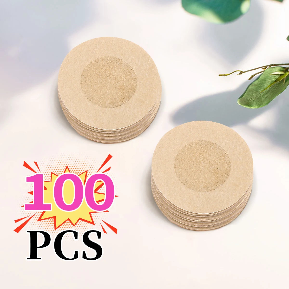 100 Disposable Bag/Metal Box Chest Stickers: Seamless, Breathable, Self-adhesive, Comfortable, Invisible Coverage