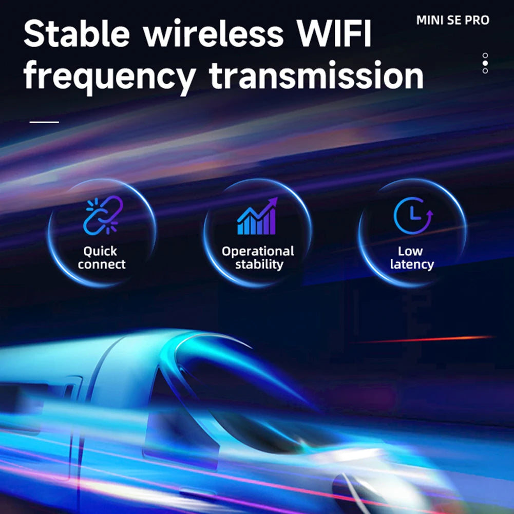 2 in 1 Wireless CarPlay Android Auto Adapter Carplay AI Box Auto Connect Wireless CarPlay Adapter for Factory Wired CarPlay Cars