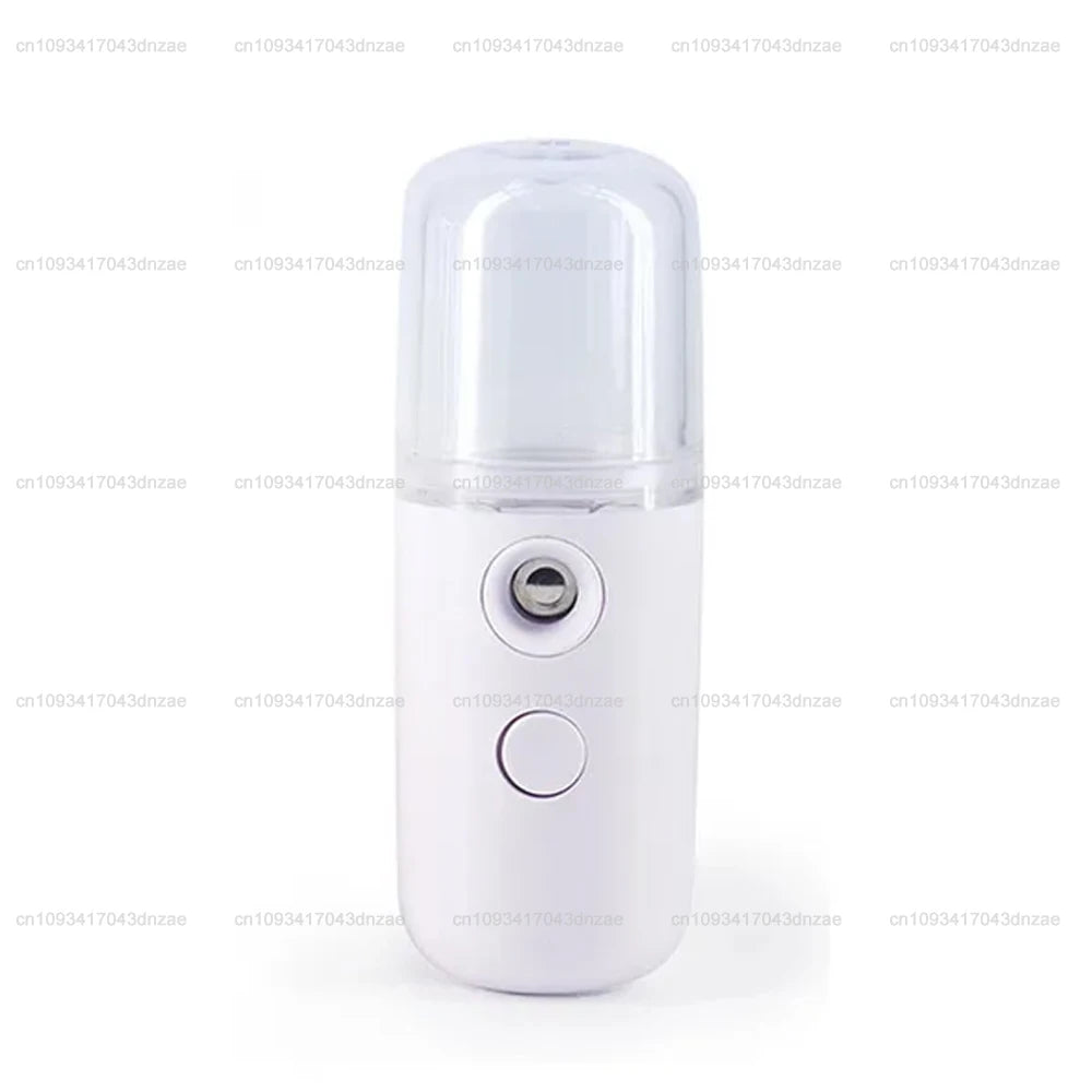 1pcs USB Mist Facial Sprayer Humidifier Rechargeable Nebulizer Face Steamer Moisturizing Beauty Instruments Face Skin Care Tools
