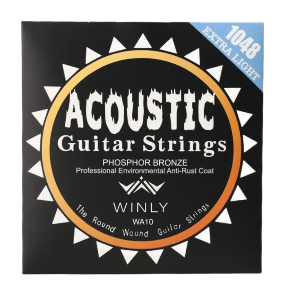 Phosphor Bronze Strings Light Acoustic Strings Phosphor Bronze Coating Guitar Strings for Guitar Professionals