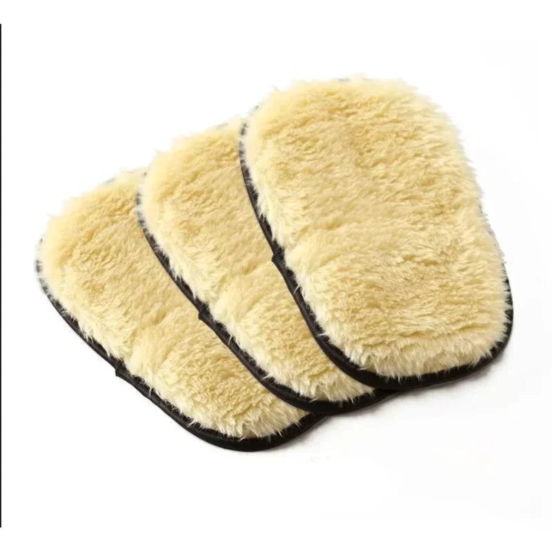 Super Soft Microfiber Wool Car Wash Gloves Mitts Scratch Free Cleaning Polishing Cloth for Auto Detailing Care Accessories