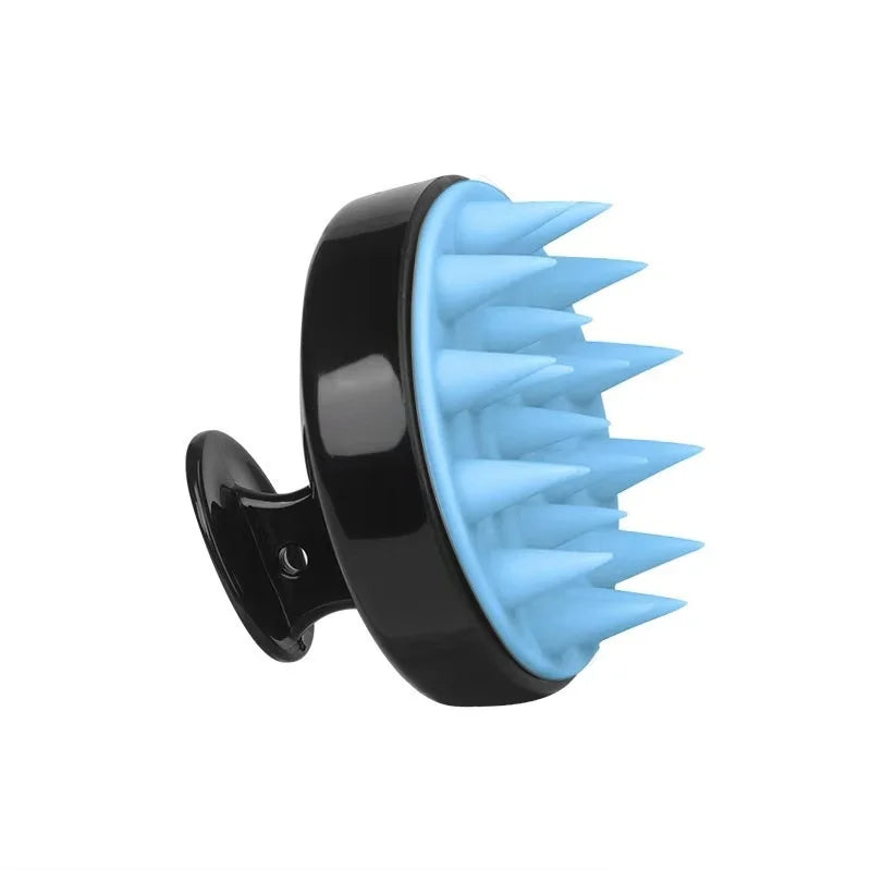 Soft Silicone Scalp Massage Brush Anti-slip Hair Washing Comb Shower Body Massage Tool