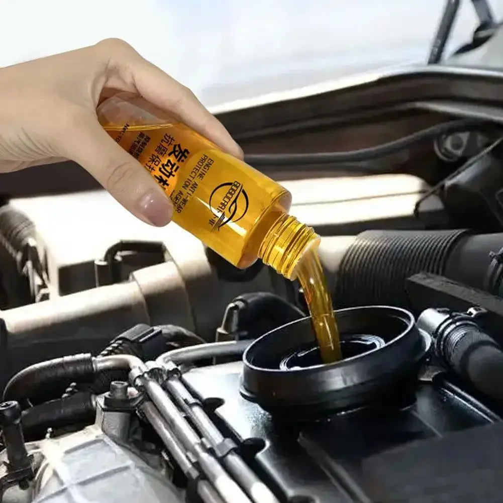 100ml Engine Anti-Wear Protective Agent Noise Reduction Jitter Strong Burning Engine Oil Liquid Additive Car Supplies